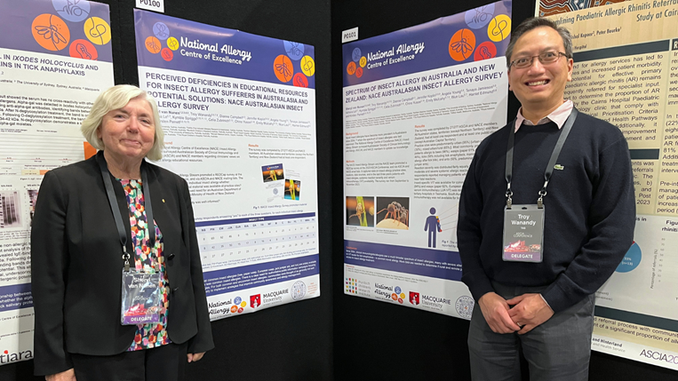 Prof Sheryl van Nunen and Dr Troy Wanandy