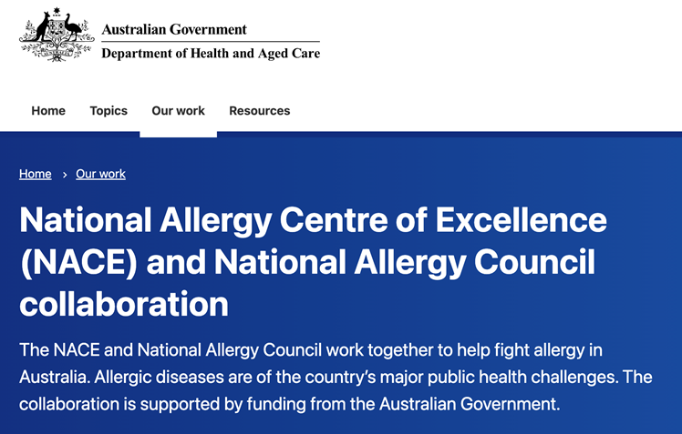 NACE and NAC collaboration